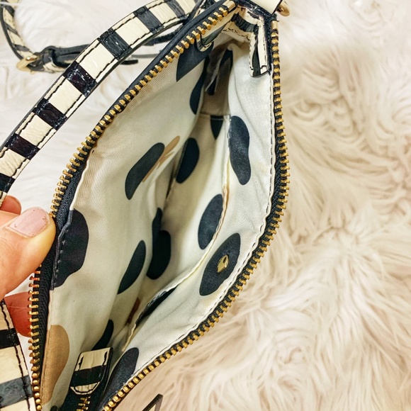 Kate Spade Flicker Tenley Black + White Bag - Picture 5 of 5